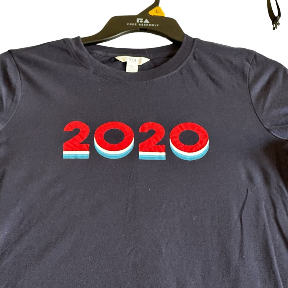 1901 WOMANS SHORT SLEEVE T-SHIRT 2020 SZ LARGE